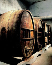 Wine barrels